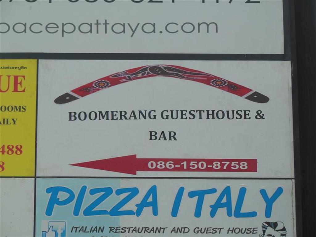 Boomerang Guesthouse And Bar Pattaya Extérieur photo